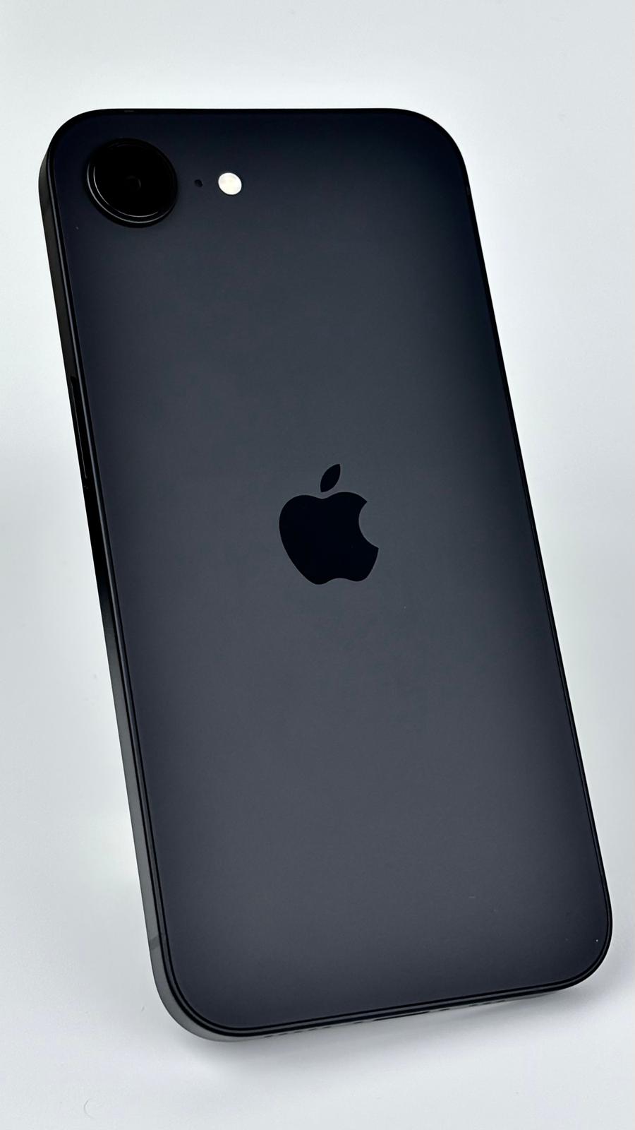 iPhone 16e in Black, back