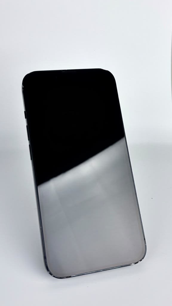 iPhone 14 in Midnight, front, screen off