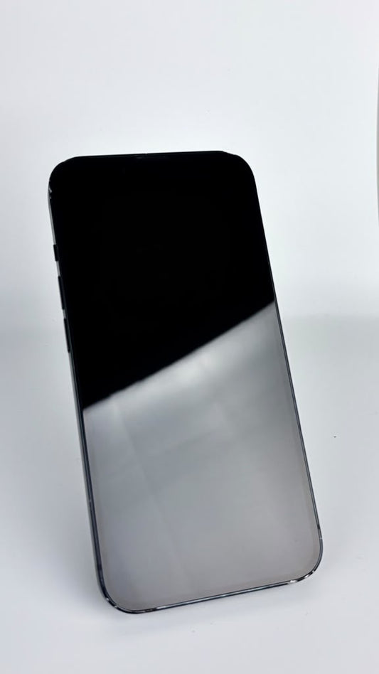 iPhone 14 in Midnight, front, screen off