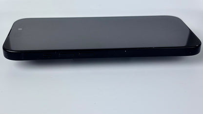 iPhone 15 in Black, side edge