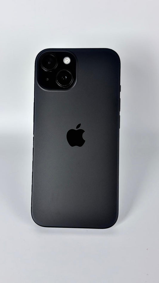 iPhone 15 in Black, back