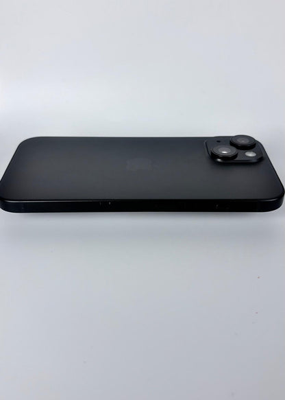 iPhone 15 in Black, side edge